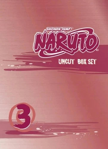 Naruto Uncut Box Set 3 Special Limited Edition DVD