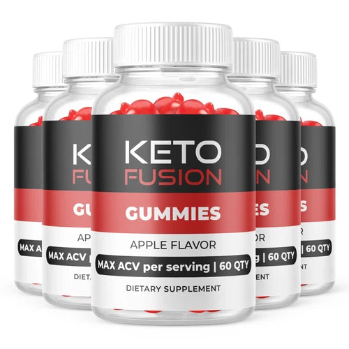 (5 Pack) Keto Fusion Gummies, Keto Fusion,  Keto ACV Gummies (300 Gummies)