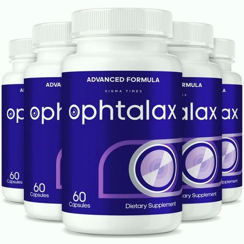 (5 Pack) Ophtalax Capsules – Advanced Eye Health Support for Healthy Vision
