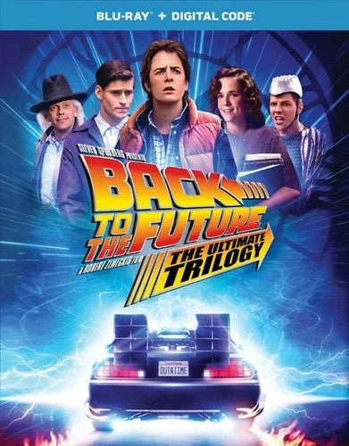 Back to the Future The Ultimate Trilogy Blu-ray Michael J. Fox