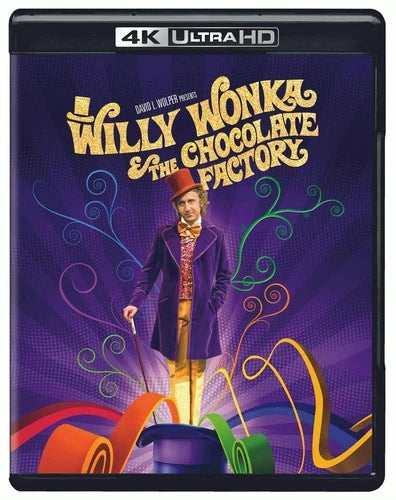 Willy Wonka & the Chocolate Factory 4K UHD Blu-ray Gene Wilder NEW