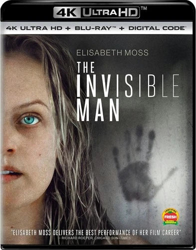 The Invisible Man 4K UHD Blu-ray Elisabeth Moss NEW
