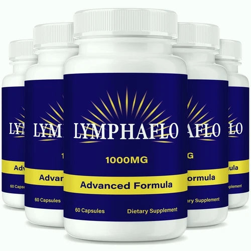 (5 Pack) LymphaFlo Blood Support Capsules for Healthy levels and Circulation