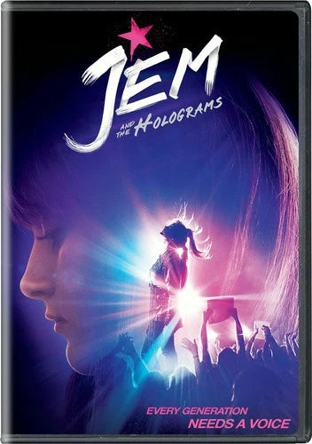 Jem and the Holograms DVD Aubrey Peeples