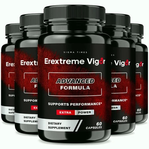 (5 Pack) Erextreme Vigor Pills for Men - Premium Male Health Support