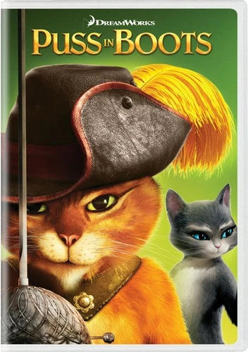Puss in Boots DVD Antonio Banderas