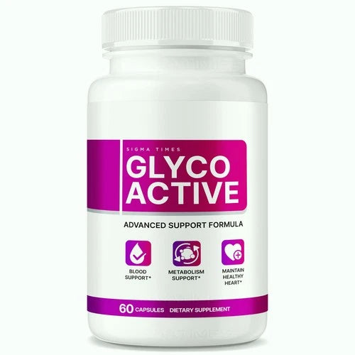 Glyco Active Advanced Blood Support Pills for Healthy Blood Levels 60ct