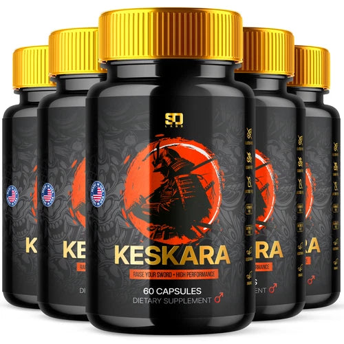 Keskara Male Health Pills - Boost Vitality and Enhance Performance (5 Pack)