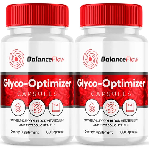 (2 Pack) Balance Flow Glyco Optimizer BalanceFlow Supplement 120 Capsules