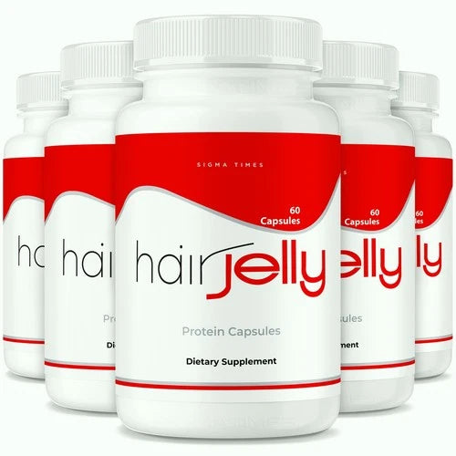 (5 Pack) Hair Jelly Capsules to Improve Weak Hair and Boost Hair Growth