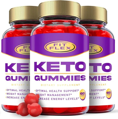Fit Flex Keto Gummies - Fit Flex ACV Keto Gummys Weight Loss ORIGINAL - 3 Pack
