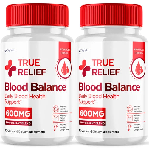 True Relief Pills Advanced Formula Daily Health Balance Supplement 120 Capsules