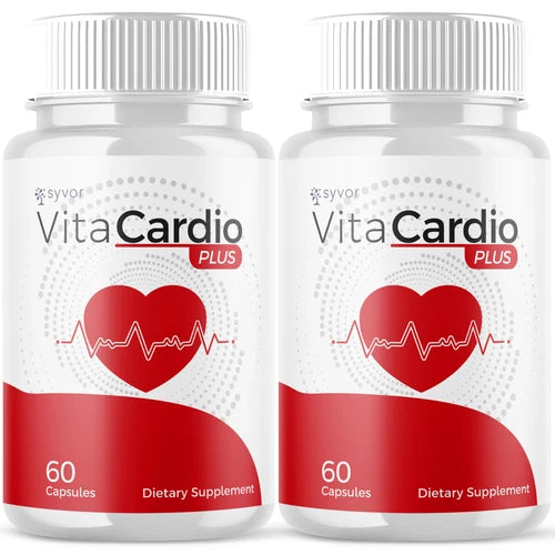 (2 Pack) VitaCardio Plus Blood Advanced Support Glycogen Supplement 120 Capsules