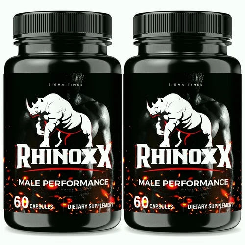 (2 Pack) Rhinox X Enhancement Pills for Men, Supports Performance & Male Energy