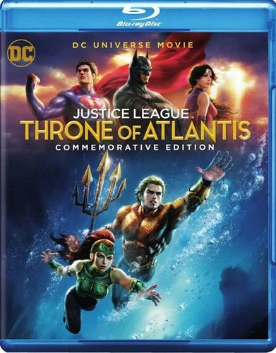 DCU Justice League Throne of Atlantis Commemorative Edition Blu-ray