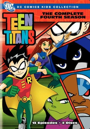 Teen Titans The Complete Fourth Season DVD Greg Cipes