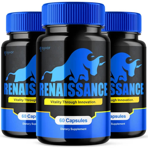 Renaissance Support Vitamin Maximum Strength Supplement for Men 180 Capsules
