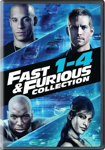Fast & Furious Collection 1-4 DVD Chris &#39;Ludacris&#3