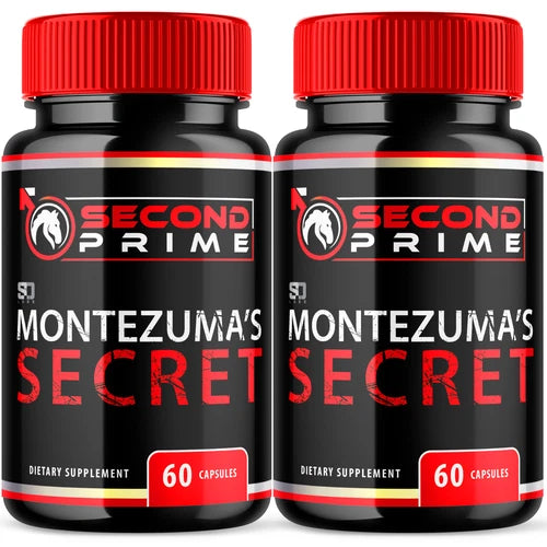 Montezuma's Secret Male PIlls - Boost for Vitality and Performance (2 Pack)