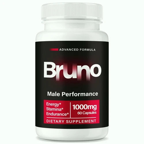 Bruno Pills for Men,  Advanced Male Performance & Energy Pills 60ct