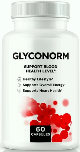Glyconorm Blood Health Pills for Managing Blood Sugar & Pressure Levels 60ct