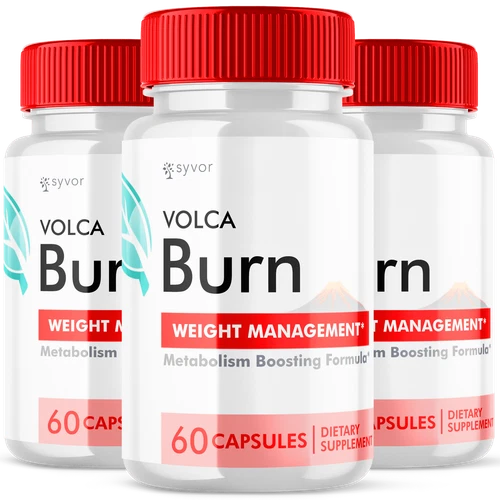 Volca Burn Advanced Formula Natural Energy & Workout Support Supplement 180 Caps