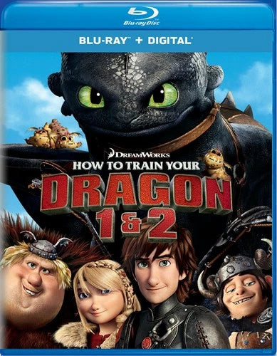How to Train Your Dragon 1 & 2 Blu-ray Jay Baruchel