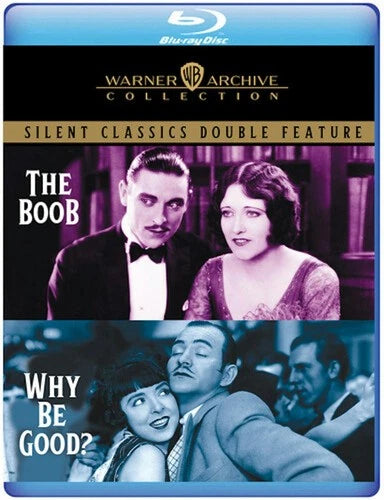 The Boob - Why Be Good - Silent Classics Double Feature (bd50) Blu-ray