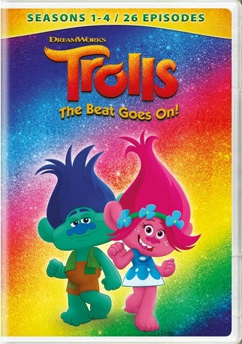Trolls The Beat Goes On! - Seasons 1 - 4 (2019) DVD