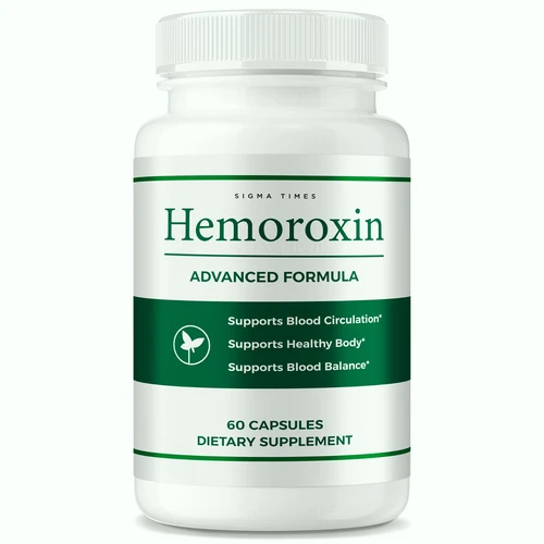 Hemoroxin Capsules, Premium Support for Healthy Circulation and Comfort (60ct)