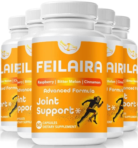 (5 Pack) Feilaira Capsules for Joint Support & Advanced Health Mobility Formula
