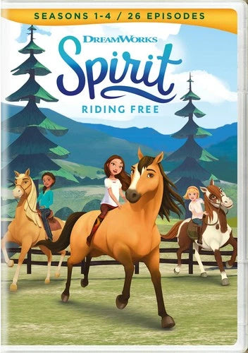 Spirit - Riding Free Season 1-4 DVD Amber Frank