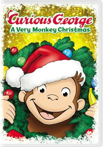 Curious George A Very Monkey Christmas DVD Frank Welker
