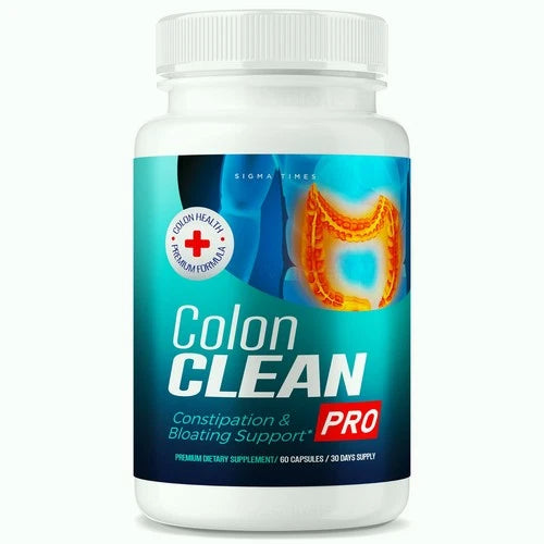 Colon Clean Pro Natural Digestive Support Supplement for Gut Health 60ct