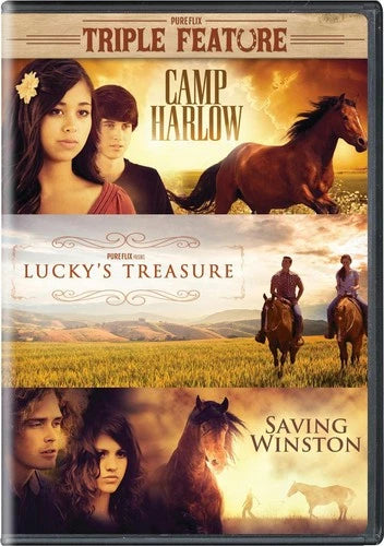 Camp Harlow / Lucky's Treasure / Saving Winston DVD AJ Olson