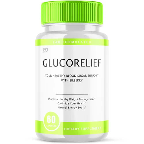 GlucoRelief - Balanced Sugar Level & Glucose Wellness Support 30 Capsules