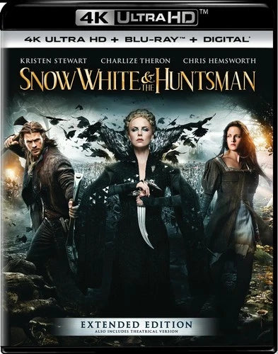 Snow White and the Huntsman 4K UHD Blu-ray Kristen Stewart NEW