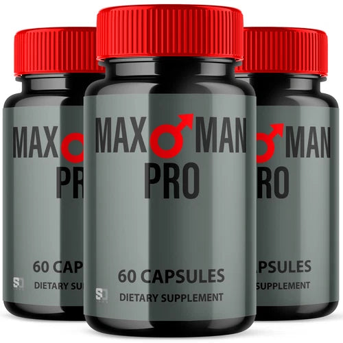 Max Man Pro Capsule Male Health Supplement (3 Pack)