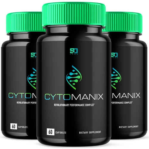 Cytomanix Male Pills Daily Support for Vitality and Performance (3 Pack)