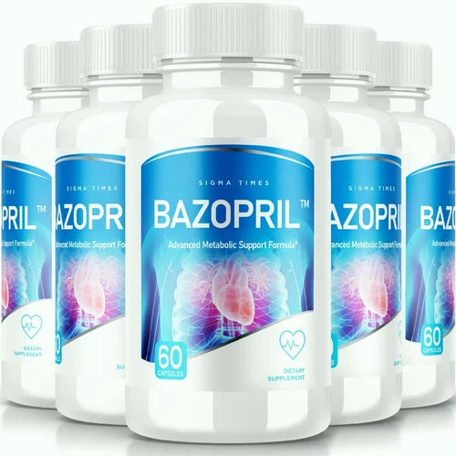 (5 Pack) Bazopril Advanced Metabolic Pills to Support Healthy Blood Sugar Levels