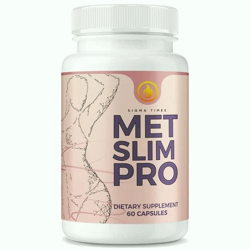 Met Slim Pro for Weight Loss - All-Natural Fat Burning Formula 60 ct
