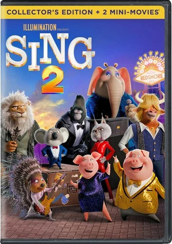 Sing 2 DVD Matthew McConaughey