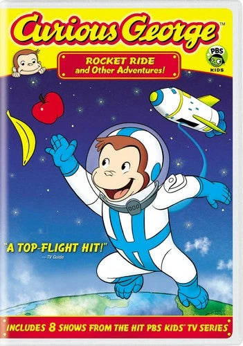 Curious George Rocket Ride and Other Adventures DVD Frank Welker