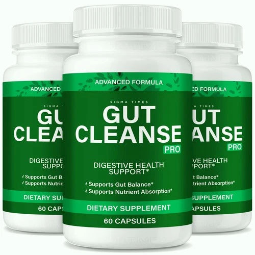 (3 pack) Gut Cleanse Pro - GutCleansePro Cleanse & Detox Support for the Gut