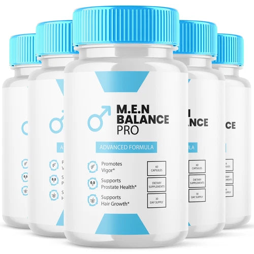 (5 Pack) M.E.N Balance Pro Advanced Max Formula Vitamin Supplement 300 Capsules