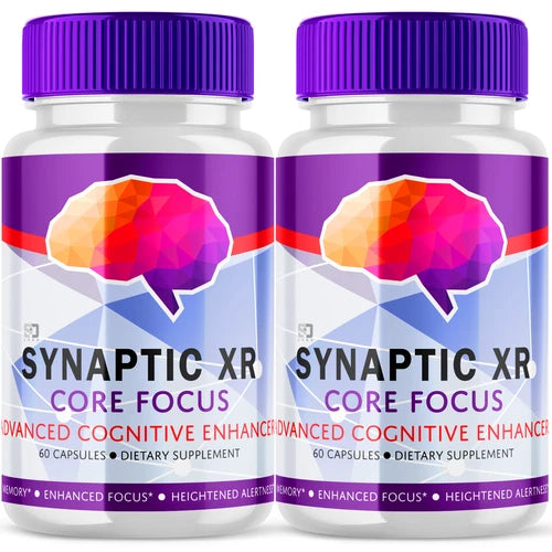 Synaptic XR Pills - Enhances mental clarity and concentration (2 Pack)