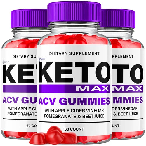 Keto Max ACV Gummies 1000MG Keto Max Apple Cider Vinegar Formula 180 Gummies