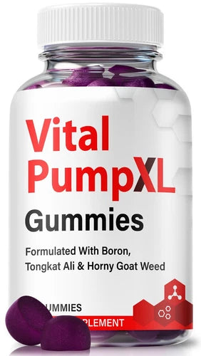 Vital Pump XL Gummy For Men to Boost Stamina, Energy & Performance 60ct