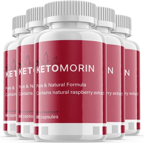 Ketomorin Capsules - Ketomorin Supplement For Weight Loss ORIGINAL - 5 Pack